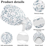 Scrub Cap with Hair Scrunchy, Ponytail Holder Surgical Cap - Image 4