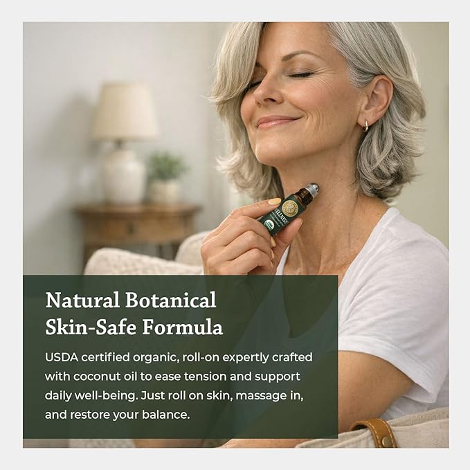 Silk Road Organic Wellness Essential Oil Vitality Blend Roll On - Image 3