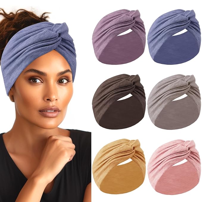 HAUHC Extra Wide Headbands for Women, Boho Headbands for Women's Hair by HAUHC
