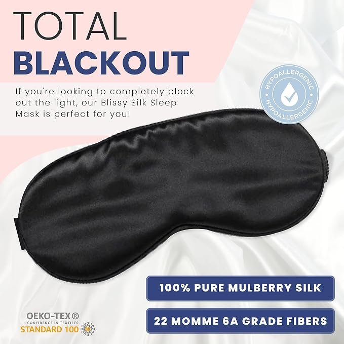 Blissy Silk Sleep Mask - Image 2