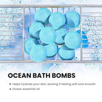 Bath Bombs for Women, BODY & EARTH 10 X 3.5 oz Ocean Bath Bomb Gift Sets - Image 2