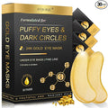 AVJONE 24K Gold Under Eye Patches, Collagen Eye Masks by AVJONE