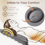 Bath Pillow for Tub, Adjustable Silicone Bathtub Pillows for Head and Neck - Image 3