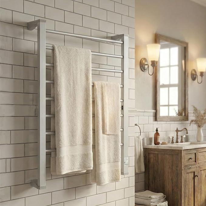 ELEGANTLIFE Fast-Heating Electric Towel Warmer - Image 6
