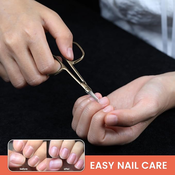 BEZOX Curved Cuticle Scissors - Image 4