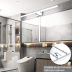 Aipsun 40 inch Modern LED Vanity Lights Adjustable Bathroom Light Fixtures Over - Image 3