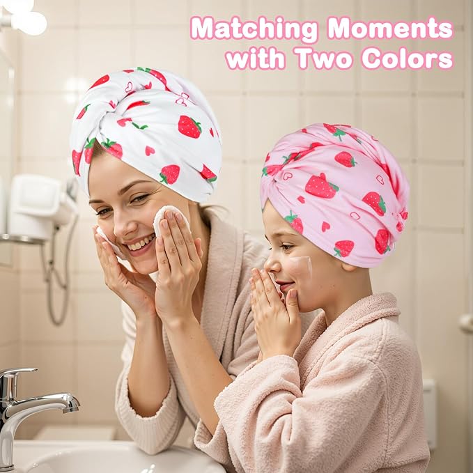 FIOBEE Microfiber Hair Towel Wrap - Image 2