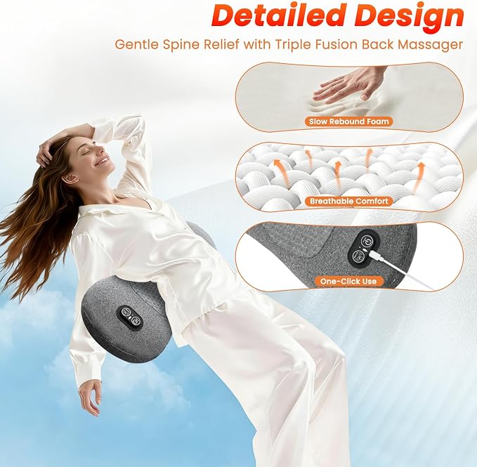 3-in-1 Electric Lumbar Support Pillow - Image 2