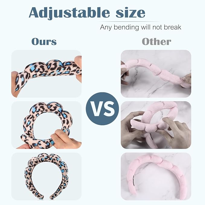 Ztomine Spa Headbands for Washing Face or Facial - Image 4