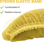 Disposable Bouffant Caps 21 Inch Non Woven Hair Net Elastic Head Cover - Image 9