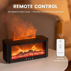 Flame Fireplace Aroma Essential Oil Diffuser, 250ml Ultrasonic Aromatherapy - Image 7