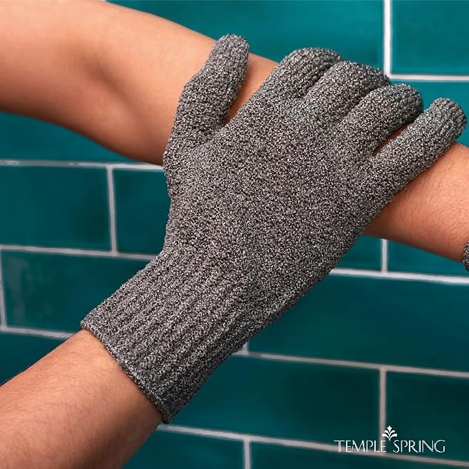 Temple Spring Exfoliating Gloves - Image 3