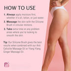 Cellulite Massager Brush, Anti-Cellulite Silicone Body Scrubber - Image 8