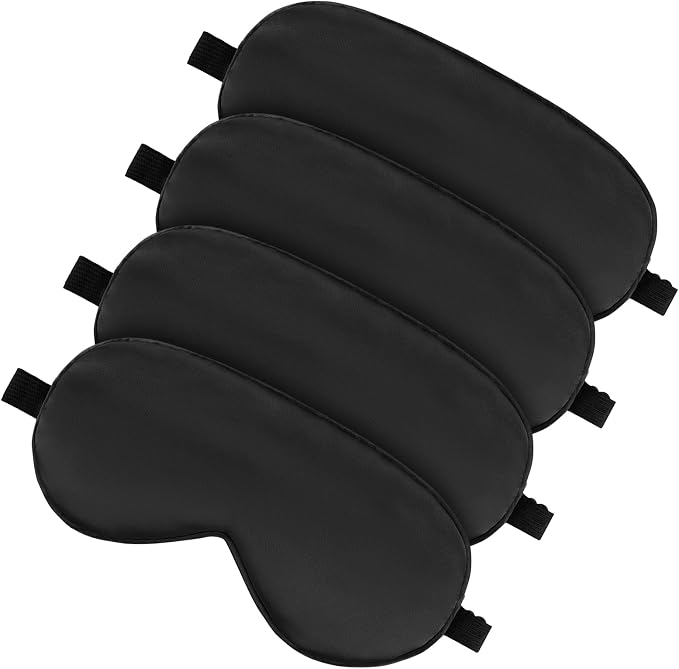 4 Pack Sleep Mask Silk Eye Mask - Image 7