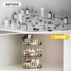 Asayuee 3-Tier Corner Bathroom Counter Organizer - Image 7