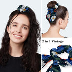 Scrub Cap with Hair Scrunchy, Ponytail Holder Surgical Cap - Image 5