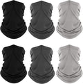 Fuinloth Neck Gaiter, 6 Pack Cooling UV Protection Bandana Face Mask Gator Scarf by fuinloth