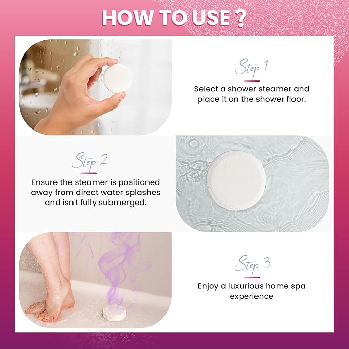 Shower Steamers Aromatherapy 8 Pack - Image 6
