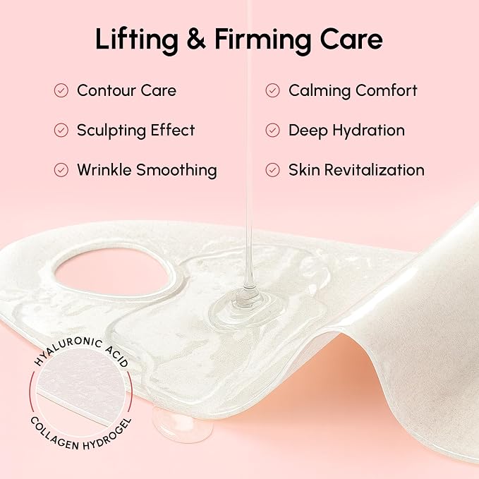 MAREE V Line Lifting Mask with PDRN Salmon DNA – Deep Collagen Face Mask - Image 4