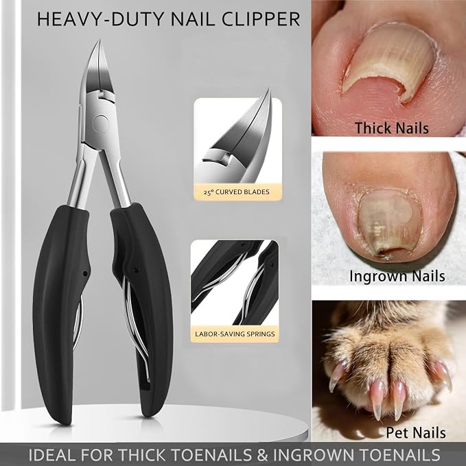Ingrown Toenail Clipper Nail Cutter Pedicure Knife Thick Nail Clipper Senior - Image 2