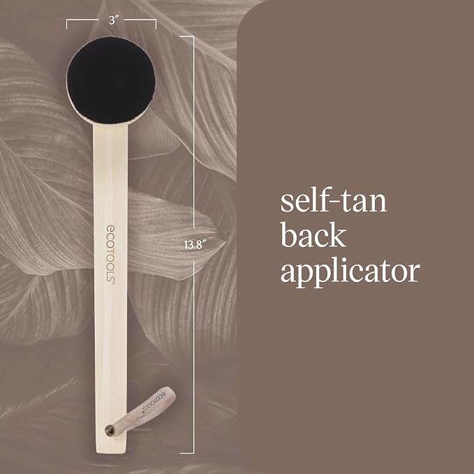 EcoTools Good Tan Self-Tan Back Applicator, Long Handle Back Brush - Image 5