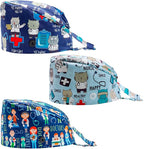 3Pcs Gourd-Shaped Working Caps - Image 2