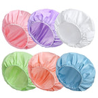 6 PCS Shower Caps for Women, Double Side Waterproof Shower Cap, Reusable by CHFONGDIRECT