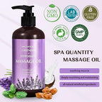 Lavender Massage Oil for Calming, Soothing and Relaxing Muscles Massage Oil for - Image 5