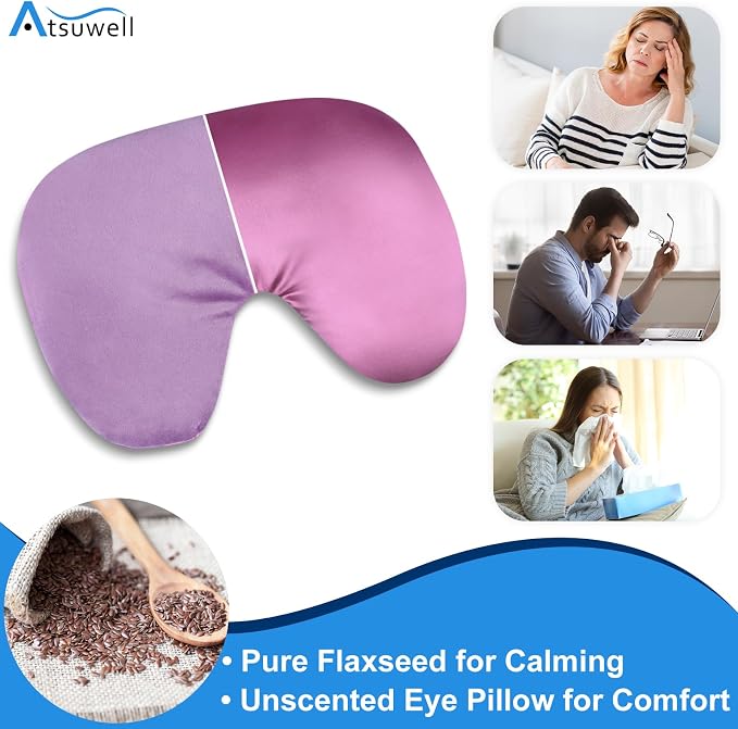 Atsuwell Sinus Mask, Warm Cold Compress Eye Mask - Image 3