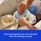 BLUELAND Scrub Sponge, Dual-Sided Dish Loofah, Plastic-Free, Plant-Based - Image 5
