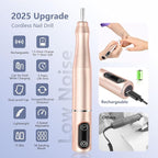 TUOBEO Cordless Nail Drill Electric Rechargeable File Kit, Professional Efile - Image 4