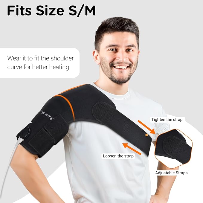 Comfytemp Shoulder Heating Pad for Rotator Cuff, Heating Pad for Shoulders - Image 5