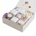 Lizush Luxury Spa Gifts for Women – 7 Piece Lavender Gift Set by Lizush