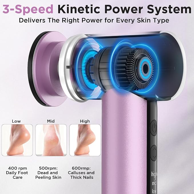 Electric Foot Callus Remover, Apply Oil, Foot SPA, Foot File, Reusable - Image 6