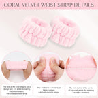 CAVETEE 6 Pack Spa and Makeup Headbands - Image 5