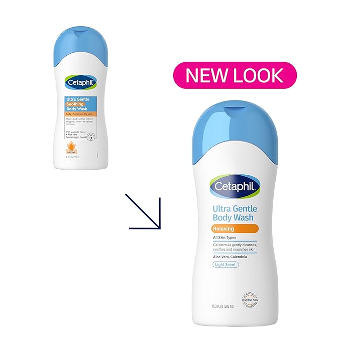 Cetaphil Ultra Gentle Refreshing Body Wash, - Image 2