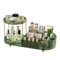 360 Rotating Makeup Organizer for Vanity, 2 Small Trays & 5 Compartments for by Jywantful