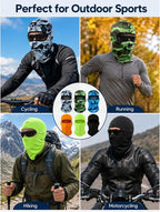 SATINIOR 6 Pcs Ski Mask Cover Balaclava Full Face Mask Summer Face Cover UV - Image 6