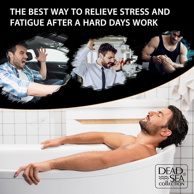 Dead Sea Collection Bath Salts for Men - Image 4