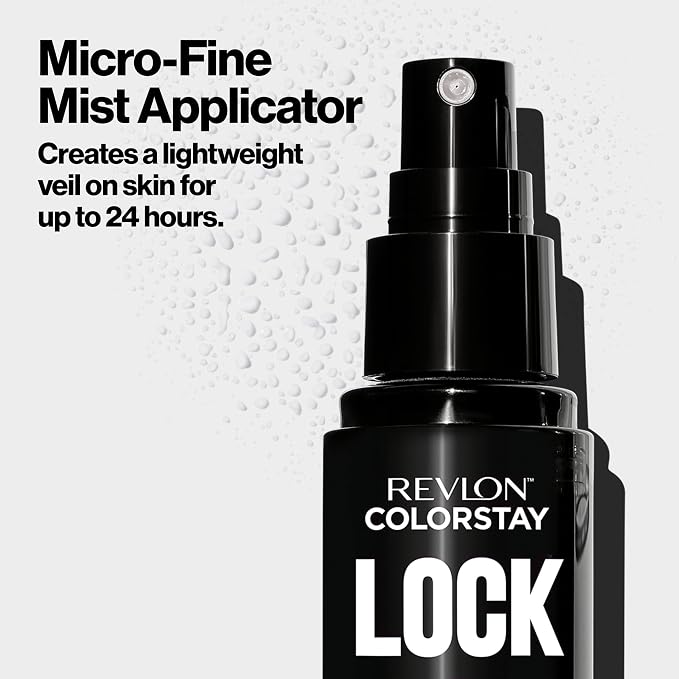 Revlon Colorstay 24 Hr Lock Setting Mist, Keeps Face Makeup from Melting & - Image 4