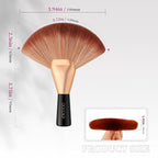 docolor Fan Brush Finishing Powder Brush Multi-use Brush - Image 7