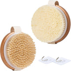 2-in-1 Wood Body Brushes by Unknown