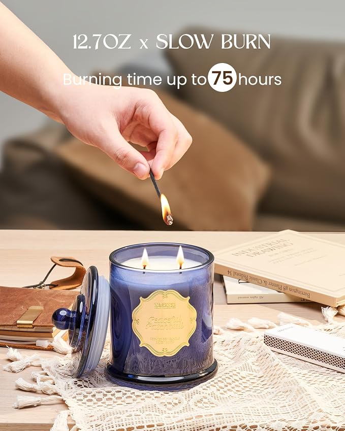 M&SENSE Peaceful Patchouli Soy Candles - Image 7