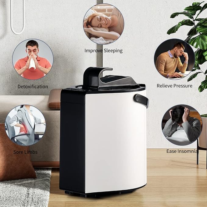 Sauna Steamer, Portable Steam Generator, 3L Stainless Steel Steamer - Image 6
