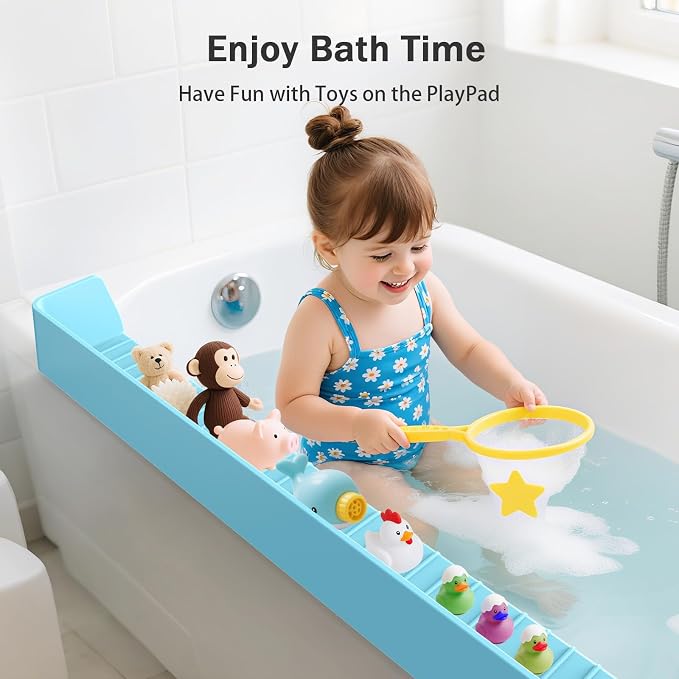 Bathtub Splash Guard PlayPad Shelf Area - Image 2