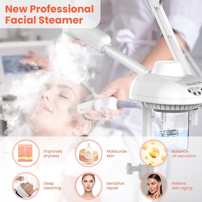 TASALON 2-in-1 Professional Facial Steamer - Image 7