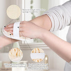 Jeffdad 2Pcs Natural Loofah Sponge, Premium Exfoliating Body Scrubber - Image 3