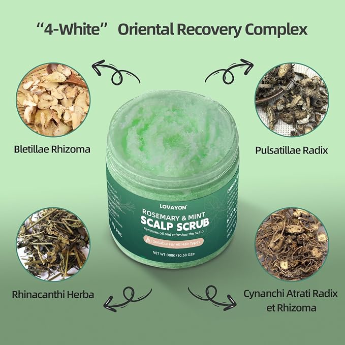 Rosemary Scalp Scrub & Exfoliator - Image 5