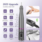TUOBEO Cordless Nail Drill Electric Rechargeable File Kit, Professional Efile - Image 4