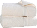 Superior Egyptian Cotton 2-Piece Bath Sheet Towel Set, Oversized Body Towels by SUPERIOR